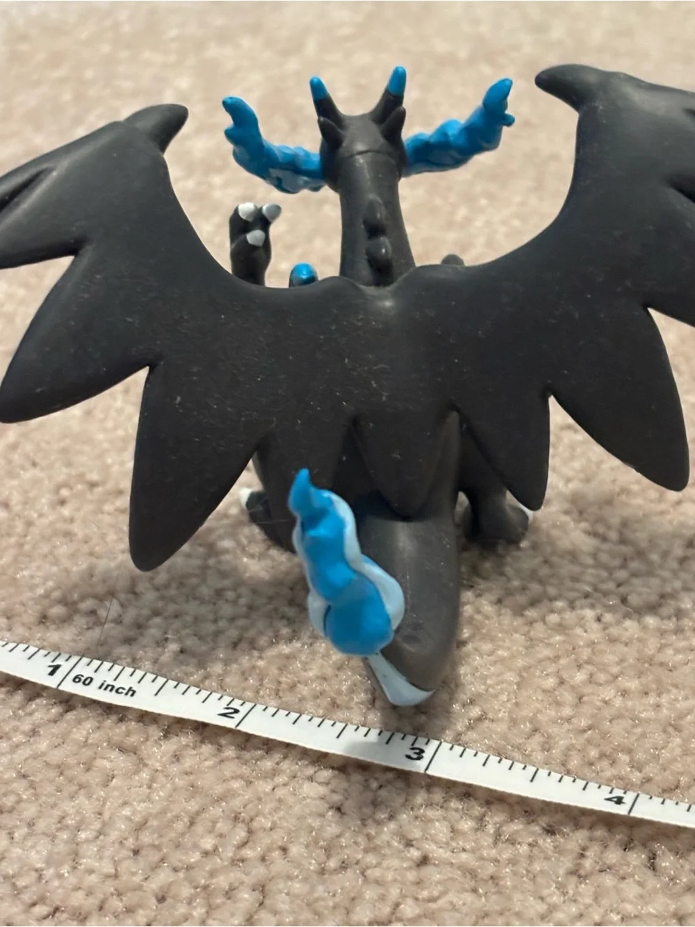 Pokemon Nintendo Mega Charizard X Dragon Figure Toy Collectible Articulated